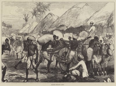 Loading Bullock Carts by Sir John Charles Robinson